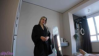 stepmom caught me with britney from tantaly and joined in to help me finish