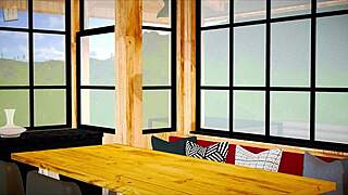 suggestive milf with big tits and ass in game