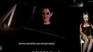 ready for eve's striptease at the bar?