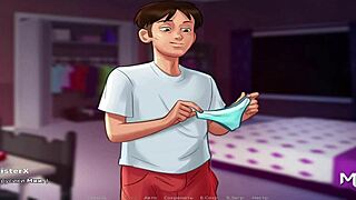 Intriguing BDSM Bondage With Big Ass In Summertime Saga E2 17