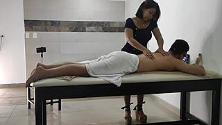 Latina Masseuse Records Ass Licking Deepthroat