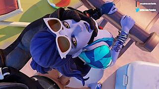 Brigitte Widowmaker Mercy Pharah Kiriko Atomic Heart Doggystyle Bent Over 3 Some Footjob Group Rough Compilation