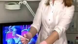 蜜蜡脱毛Master Sugarnadya搞到意外喷射