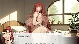 Spirit Harem Hentai Girl Pleasures Master with Giant Breasts