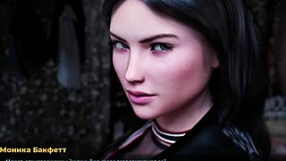 3D卡通游戏中弯腰热舞，超性感！