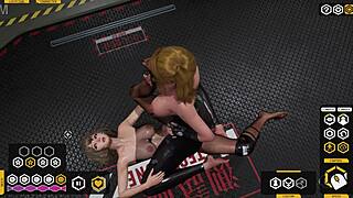 All scenes from Alet vs Erica in Fallen Doll