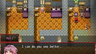 Harem in another world hentai game ep 18 magic bath peephole