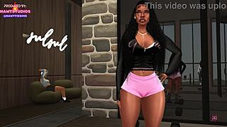 Keiko K Masturbates After Gym Day with Co-Star Raila Rains, To Be Continued