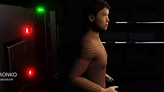 Brunette Teen Lesbian Anal Fists Stepmom in BDSM Scene