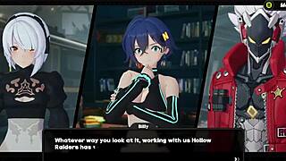 Billy and Gumi explore the mysterious hollow in this animated game adventure