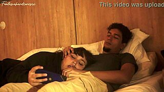 My stepsister lets me slip it in her mouth