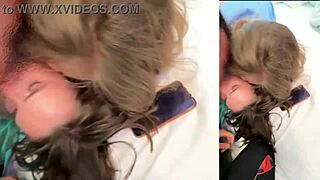 Birthday Surprise With Hot Kisses, Pussy Play, Blowjob, and Internal Cumshot