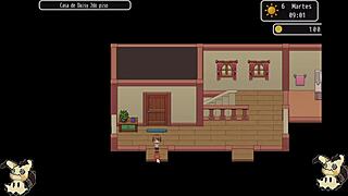 Spying on the Blacksmith's Tits in the Bathroom Hentai Game Part 4