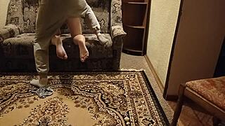 Your girlfriend is occupied at the moment, try the best friend with a big dick in doggy style