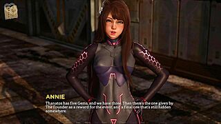 Eternum 278 Intense Tit Play in 3D