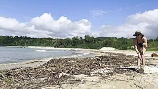 Sfw Cleaning at Natural Pacific Ocean Beach