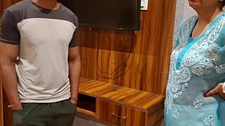 Engineer Repairs TV With Intense Action