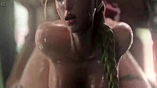 Street Fighter Cammy White Gets Creampied in Round 1 Animation