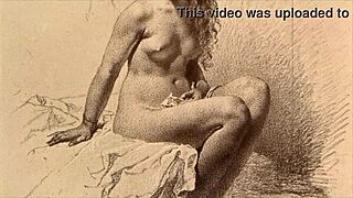 Comic art from the good old days of erotic illustrations