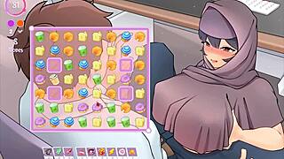 Tsundere Milf Gets Titjob From Monster Cock Under Desk In Hentai