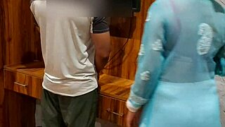 Engineer Repairs TV With Intense Action