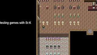 playing oba-sans saga hentai game by izakaya yottyann