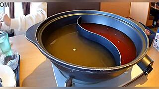 Japanese amateur wife with shaved pussy gets banged in homemade video