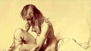 Comic art from the good old days of erotic illustrations