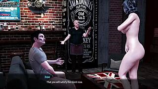 莫妮卡在酒吧揉巨鸡巴！