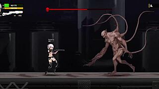 Anime Game Slut Takes Monster Cock for Epic Cum