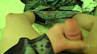 feeling intense pleasure as cum spreads everywhere