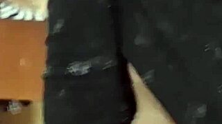 Fat milf elza kom worships cock in nylon lingerie