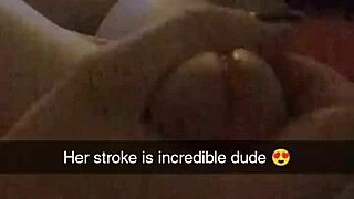 Cheating blonde Richelle Rose craves a deep creampie on Snapchat.