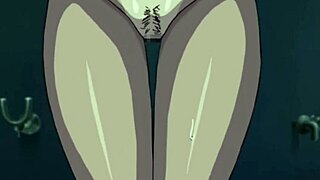 hentai anime clip with busty characters in action