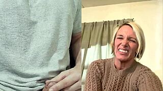 42-Year-Old Milf Tries Ballbusting