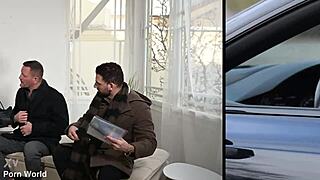 Shalina Devine Takes Double Penetration and Cumshot!