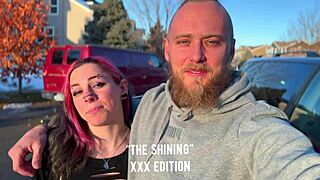 public creampie vlog with submissive whore and rough daddy