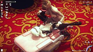 I love watching 2b from nier automata in this hentai anime, shes so hot and sexy with her big tits and ass, i cant stop jerking off to it