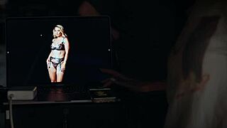 Wifey cock hungry blonde hotwife Sadie Rose gets creampied in front of hubby