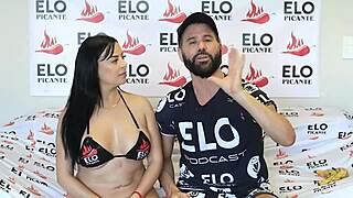 Antonella Blake says, 'I'm ready for this mature Colombian casting interview.'