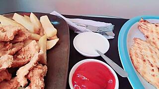 秘鲁18岁辣妹带我去利马廉价酒店猛干