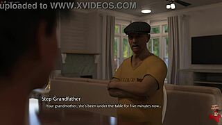 Golden Boy 28 fingers step granny in a surprising intimate game