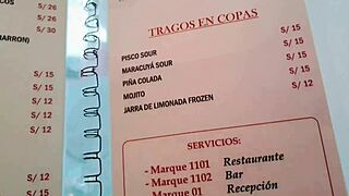 秘鲁18岁辣妹带我去利马廉价酒店猛干