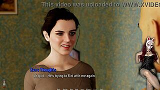 Eve gives handjob to old neighbour in tales from the deep