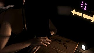 Is this cute horror queen fingering her pussy until she squirts?