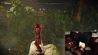 Gamer sluts forgets cam is still on