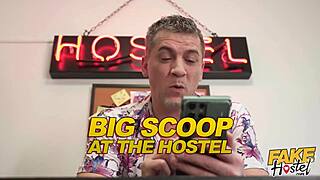 female news reporters looking for scandal get filthy in fake hostel