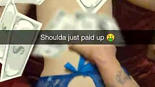 Cheating blonde Richelle Rose craves a deep creampie on Snapchat.