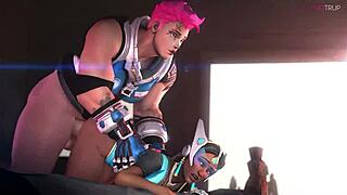 symmetra redux perv garden in nature setting