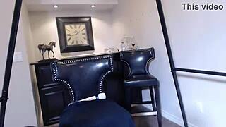 Big tits Maxine X can't wait to try her sex toy once more